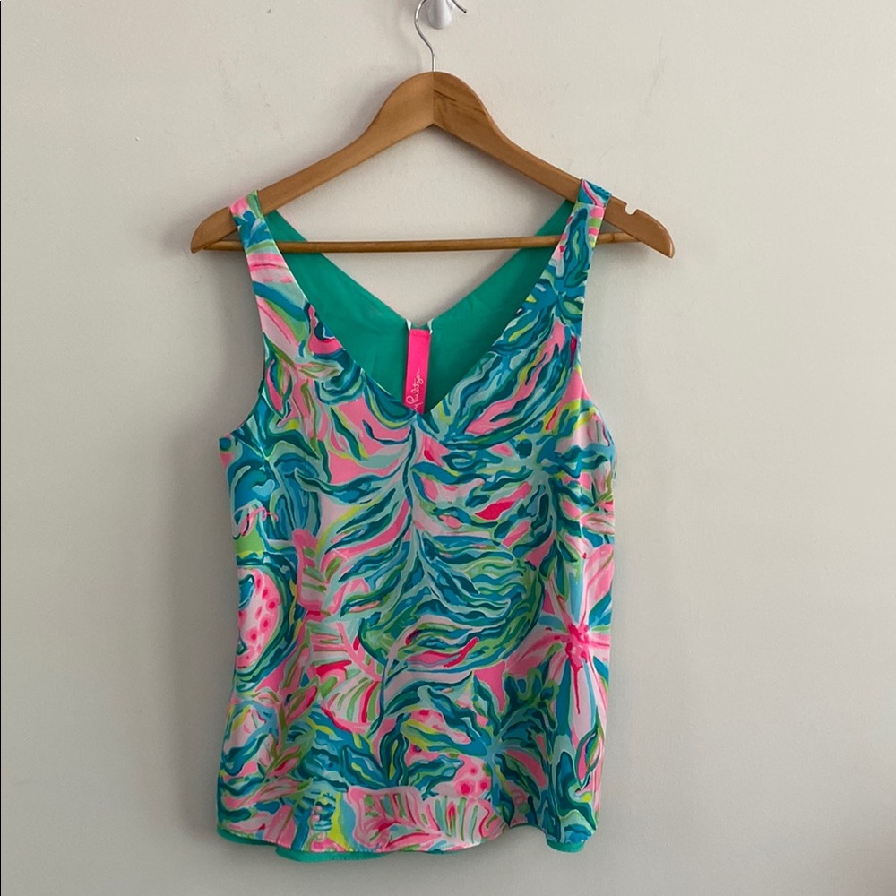 Lilly Pulitzer Colorful Sleeveless Top XS